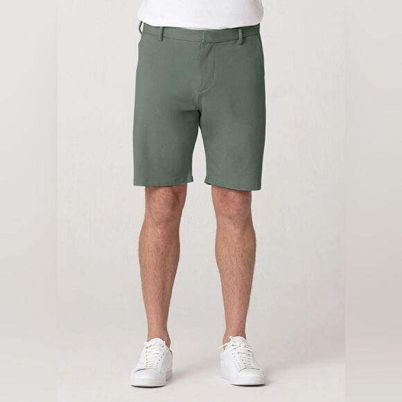NEW Swet Tailor Mens Olive Shorts - Picture 1 of 8